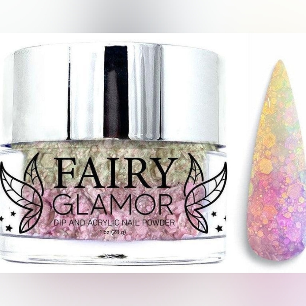 NWT Fairy Glamor Glitch Thermal Acrylic Powder - Picture 4 of 5